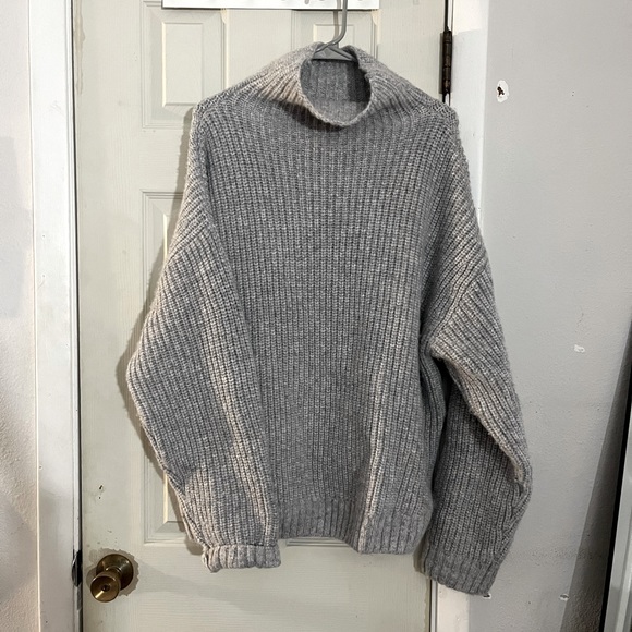 ANINE BING Sydney Sweater Gray - Picture 1 of 2